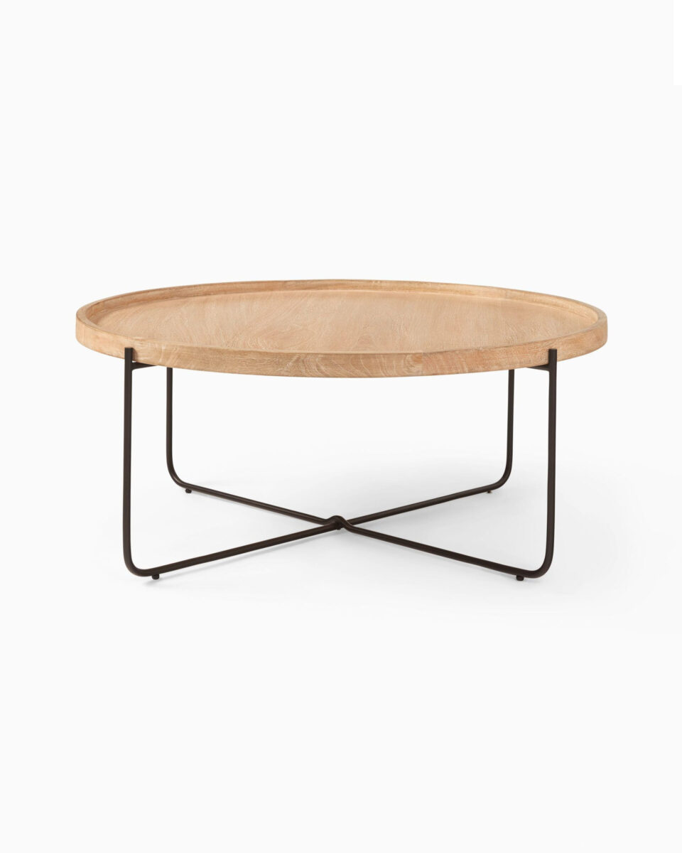 Круглый журнальный стол Рентон Louvre Home LHFCT051123SH