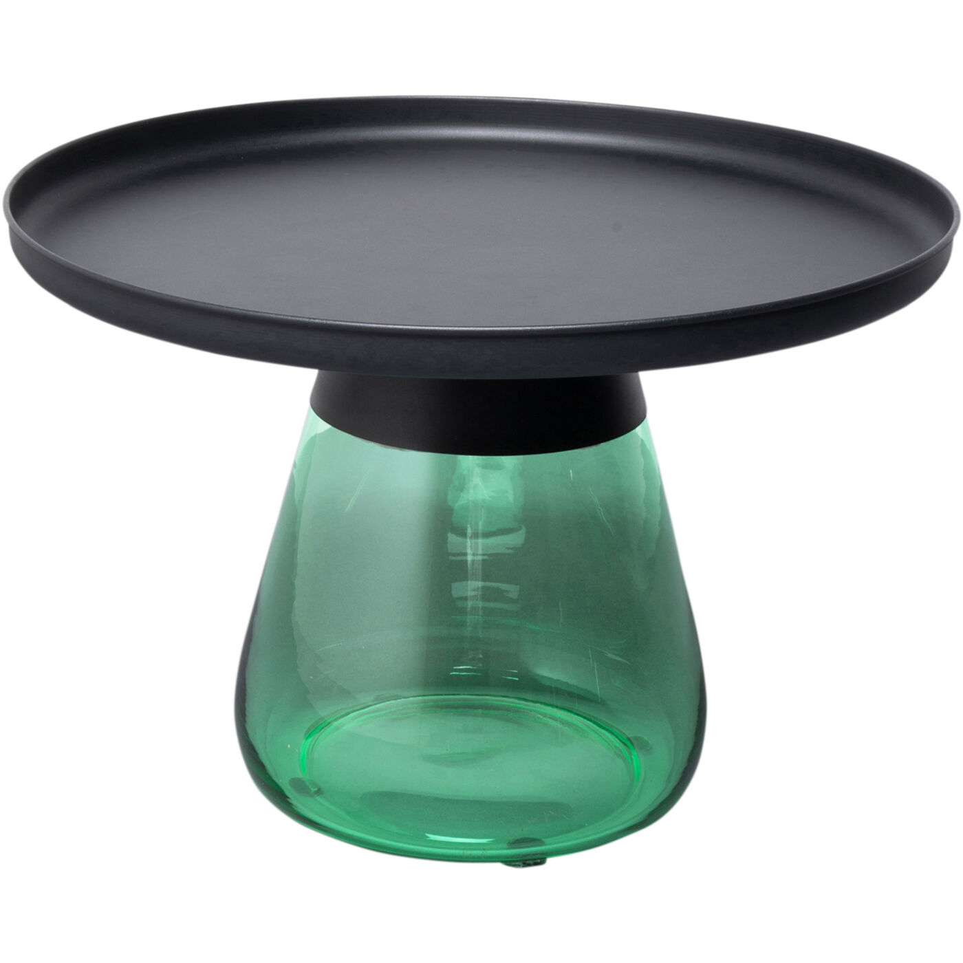 Стол приставной Bottiglia Green Ø 60 см KARE 87472