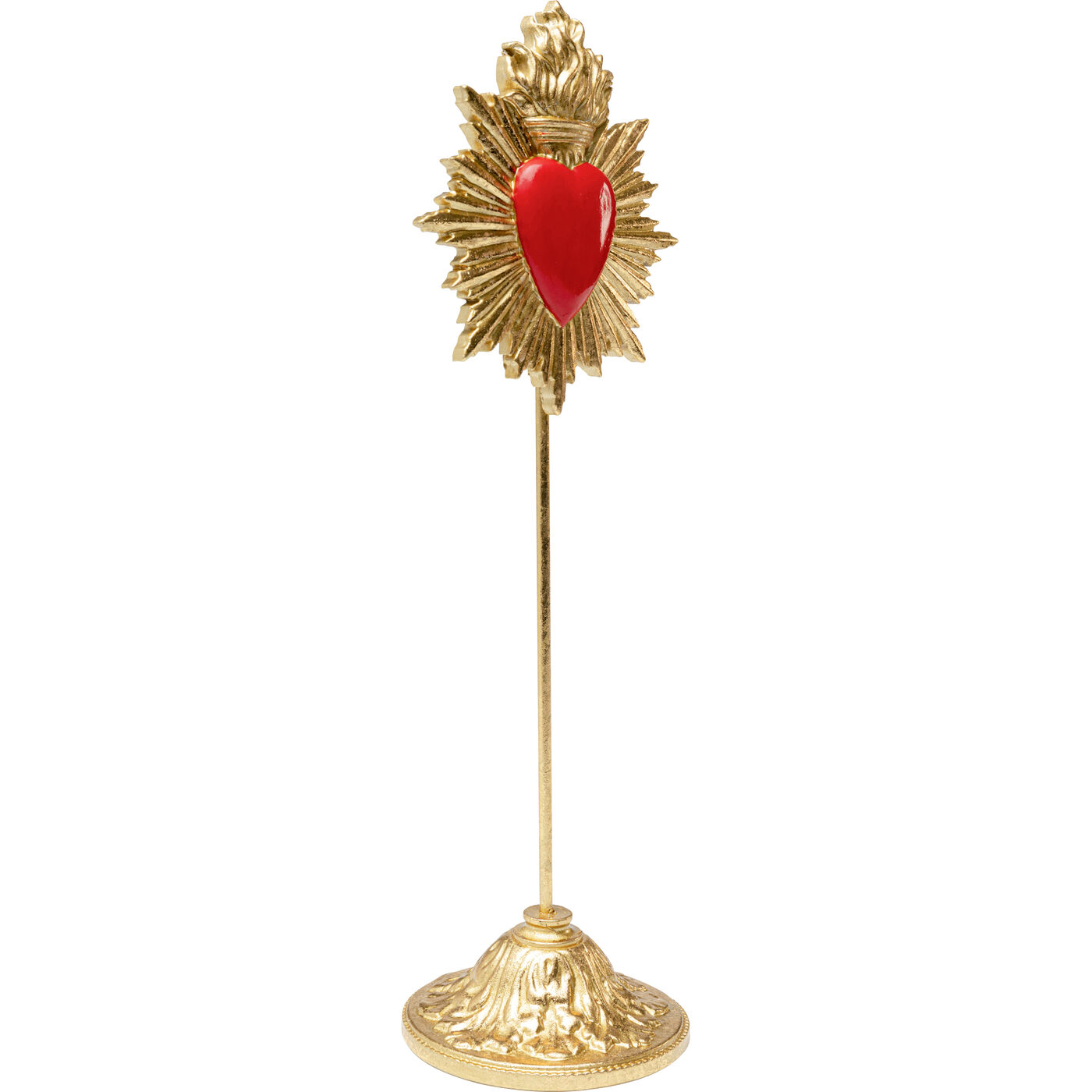 Объект декоративный Flaming Heart 31cm KARE 57695