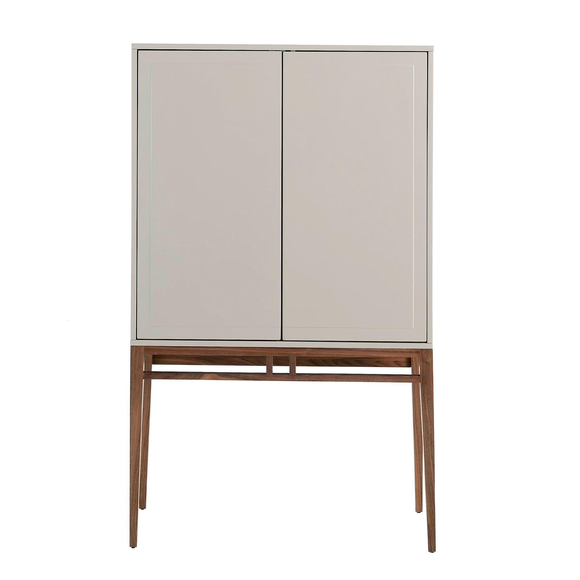 Буфет Angel Cerda CP1709 /3073 жемчужно-серый с ножками из ореха Angel Cerda