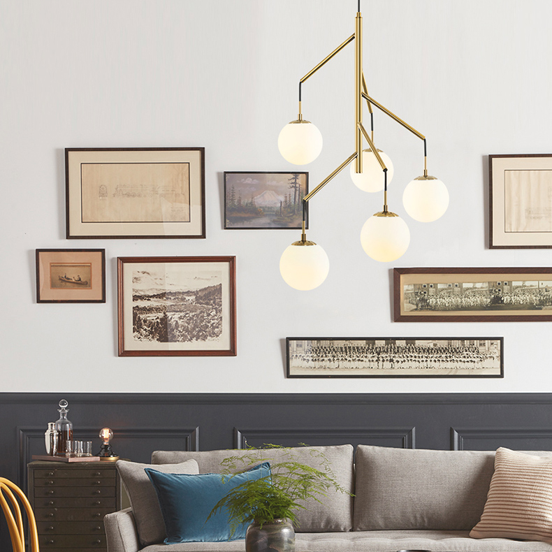 Люстра SEDONA CHANDELIER D53 White by ImperiumLoft