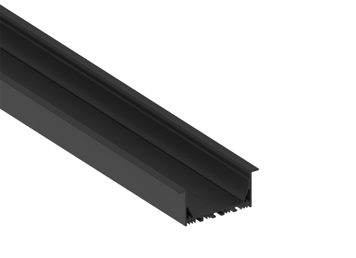 Врезной алюминиевый профиль Donolux DL18512RAL9005