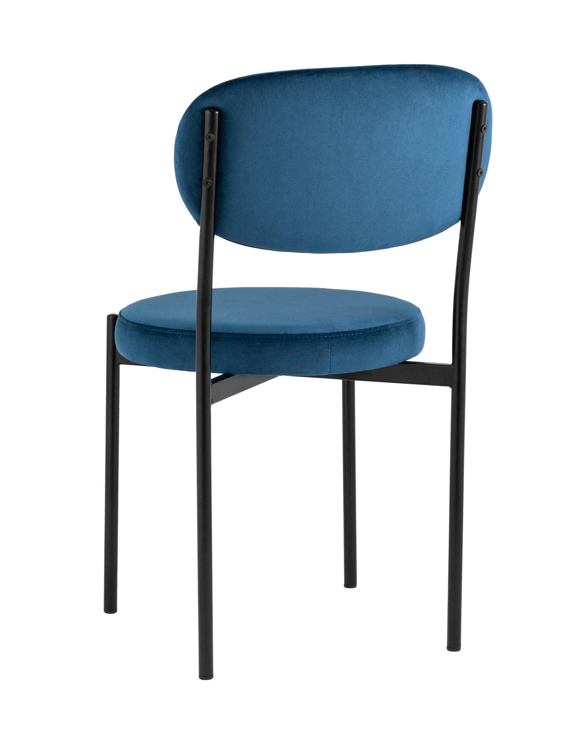 Стул Бриф NEW велюр синий Stool Group