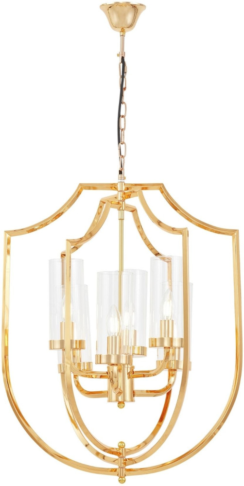 Подвесная люстра Lumina Deco LDP 8006-6 F.GD