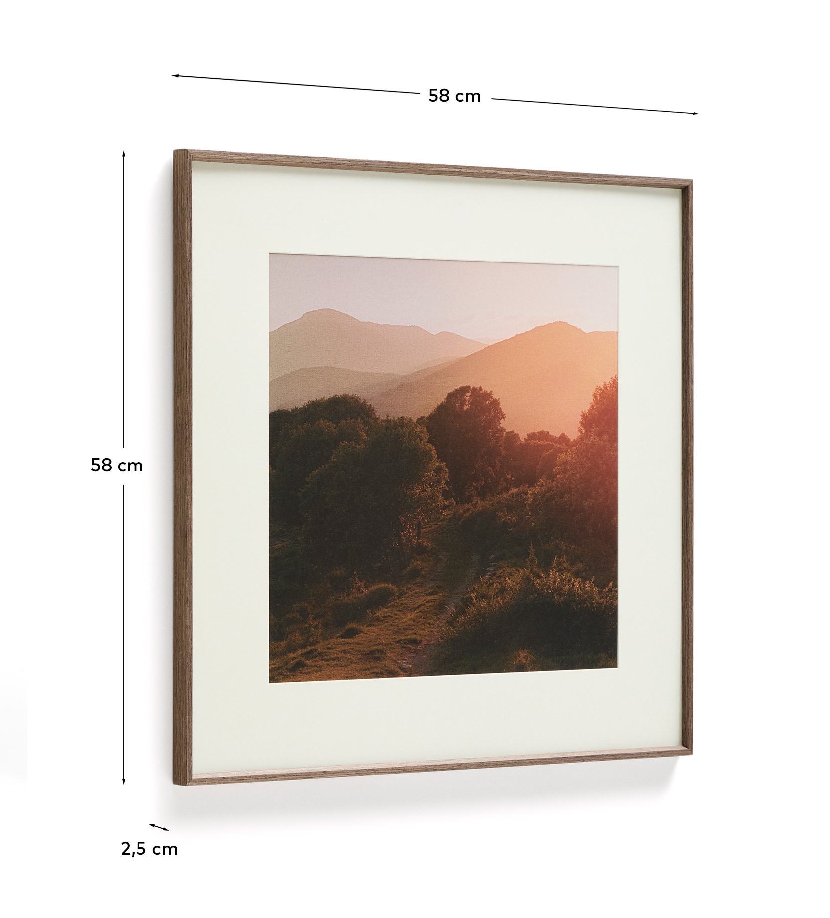 Картина Zavira с фотографией пейзажа Ла Гарроча 50 x 70 см La Forma (ex Julia Grup)