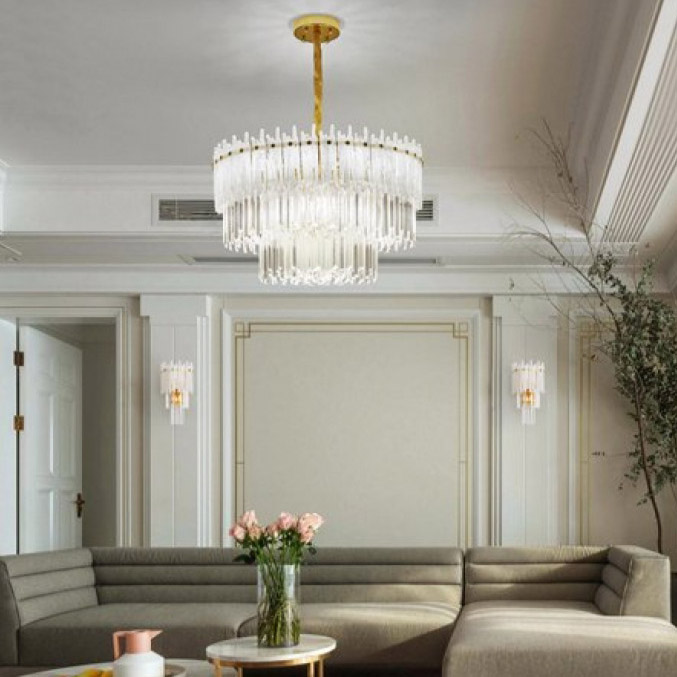 Люстра Murano Glass ICE Chandelier D60 by ImperiumLoft