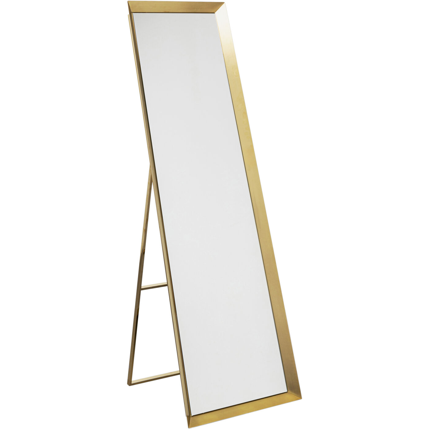 Зеркало напольное Arezzo Brass 53x160 см KARE 87862