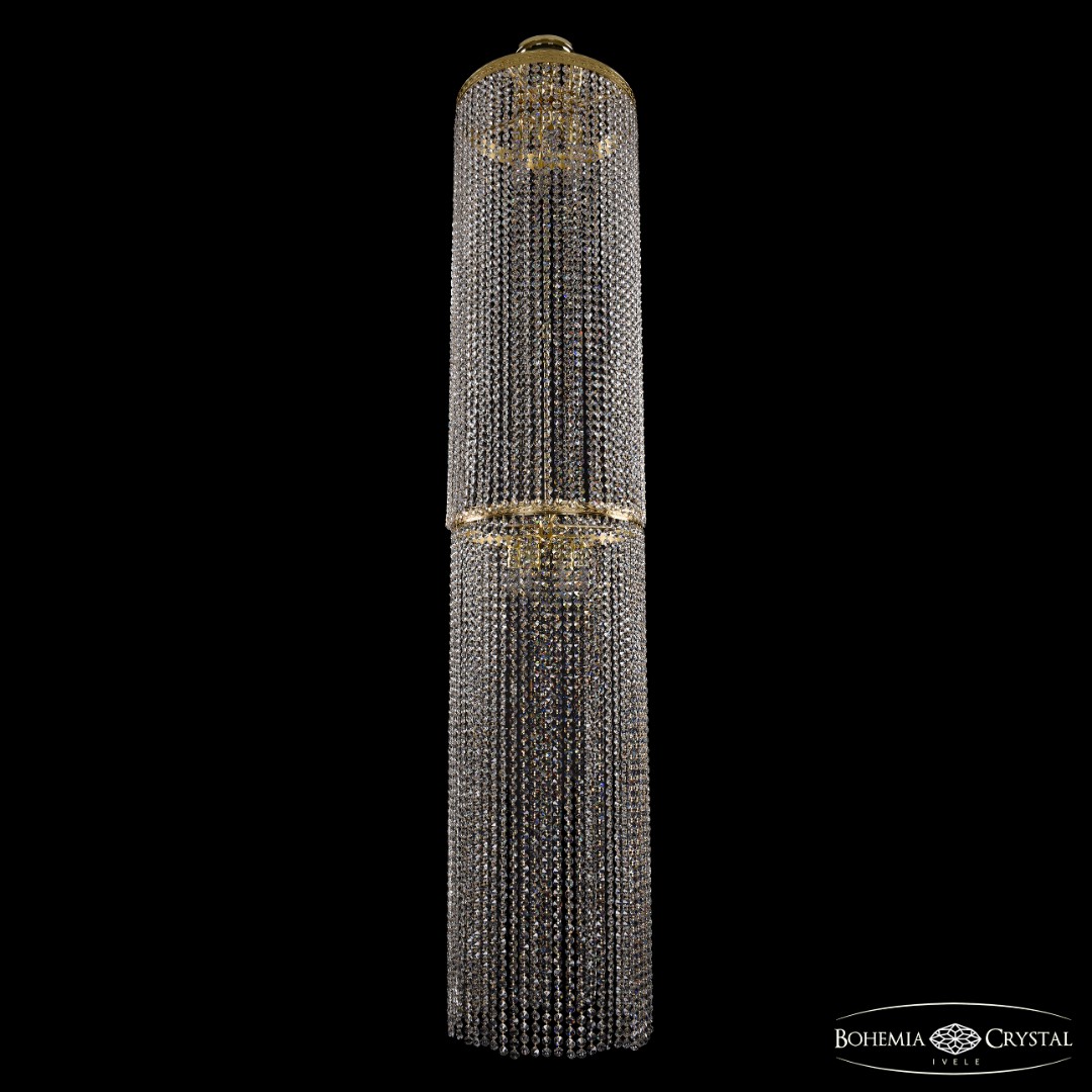 Люстра столб хрустальный 2140/40-200 G Bohemia Ivele Crystal