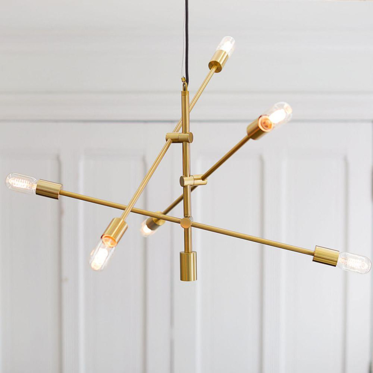 Люстра Mobile Chandelier - Large 6 бронза by ImperiumLoft