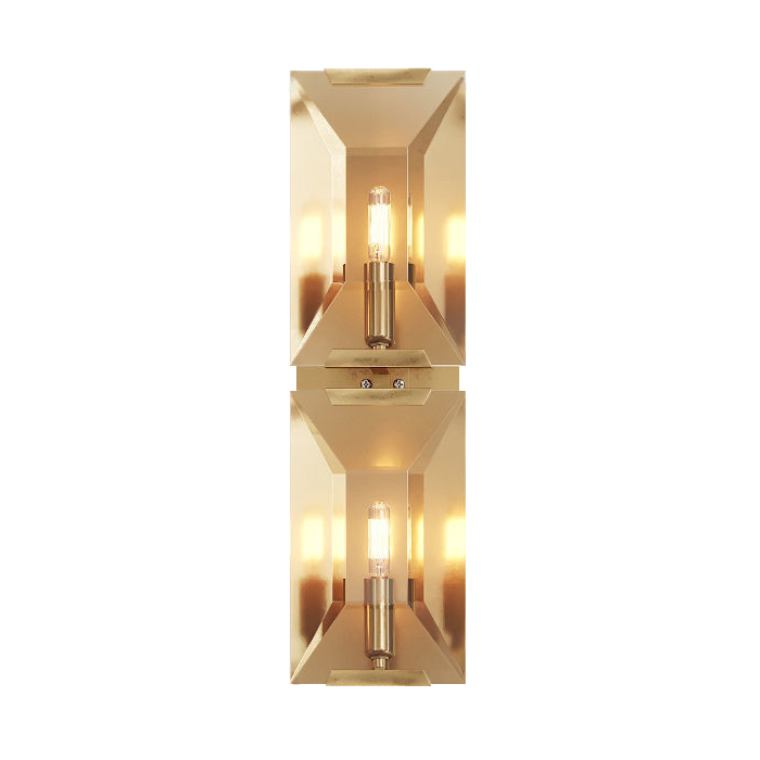 Настенный светильник Delight Collection Harlow Crystal A2 gold