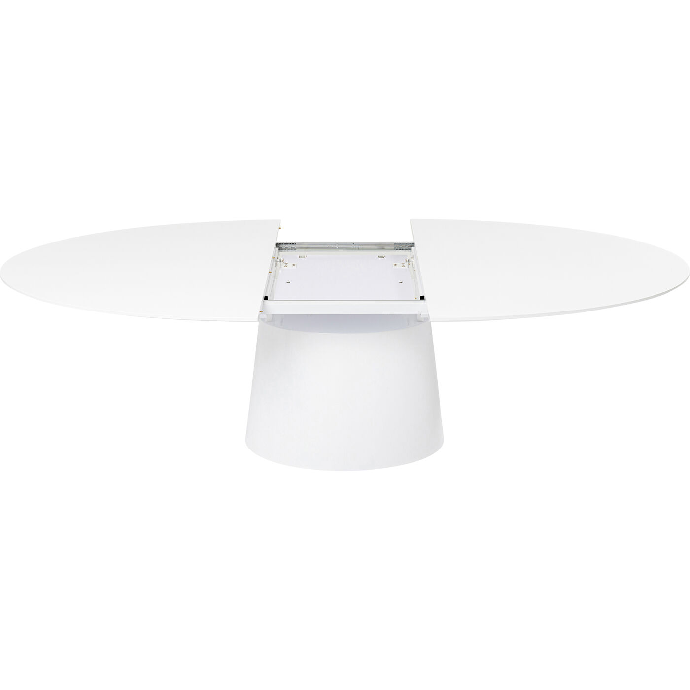 Стол раздвижной Benvenuto White Gloss200(50)x110cm KARE 40819