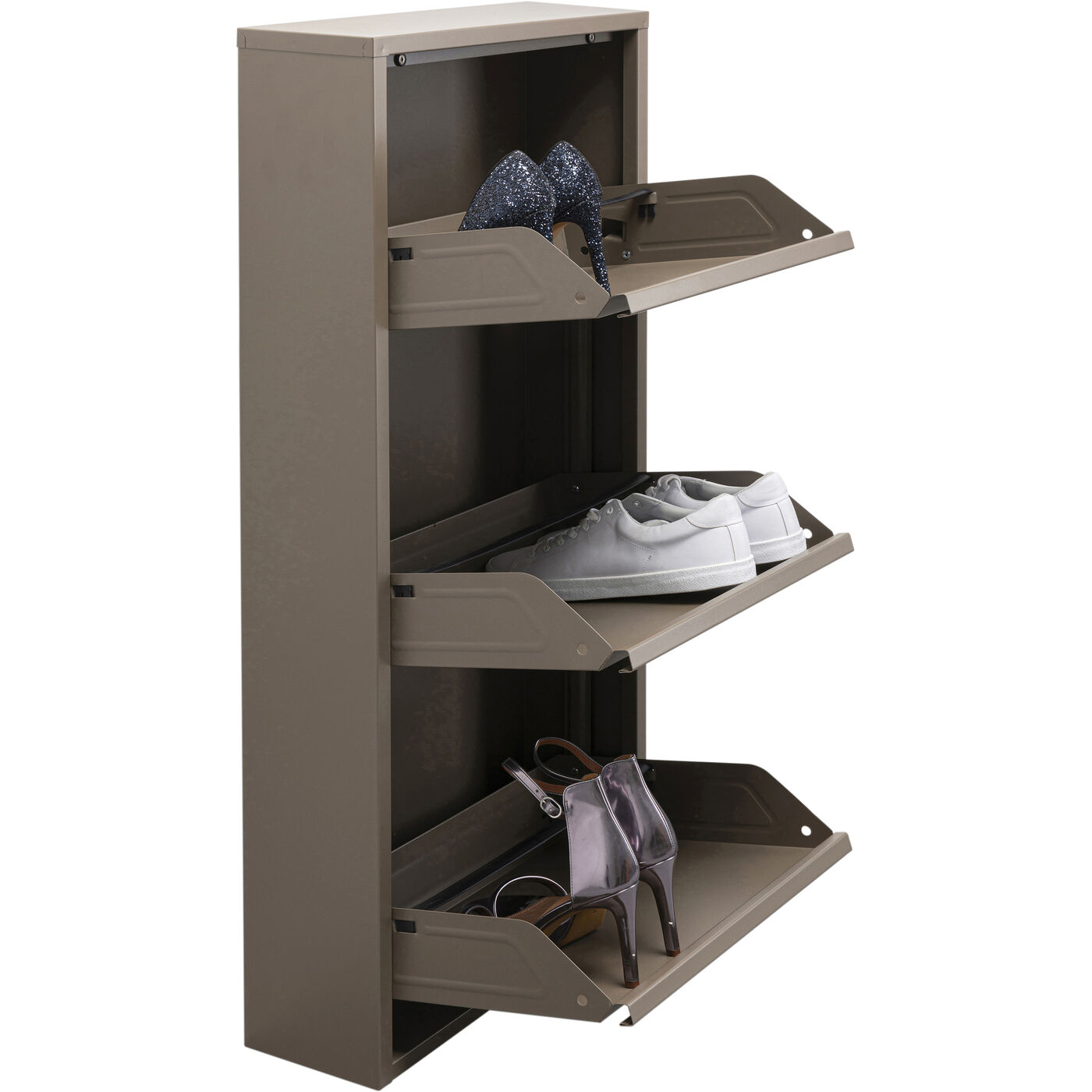 Обувница Caruso 3 Taupe (MO) KARE 88011