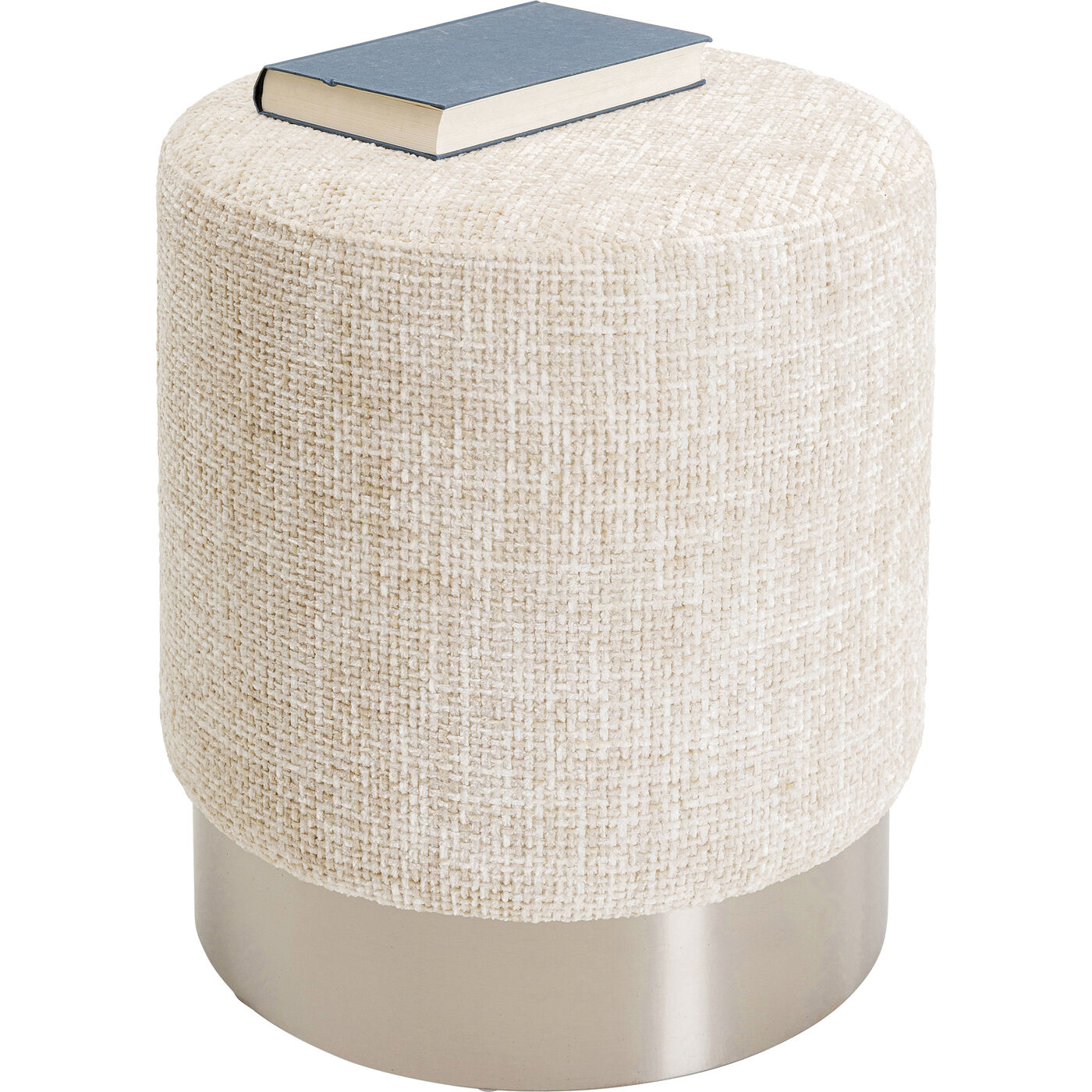 Пуф Cherry Dining Silber Beige Ø39cm KARE 70538