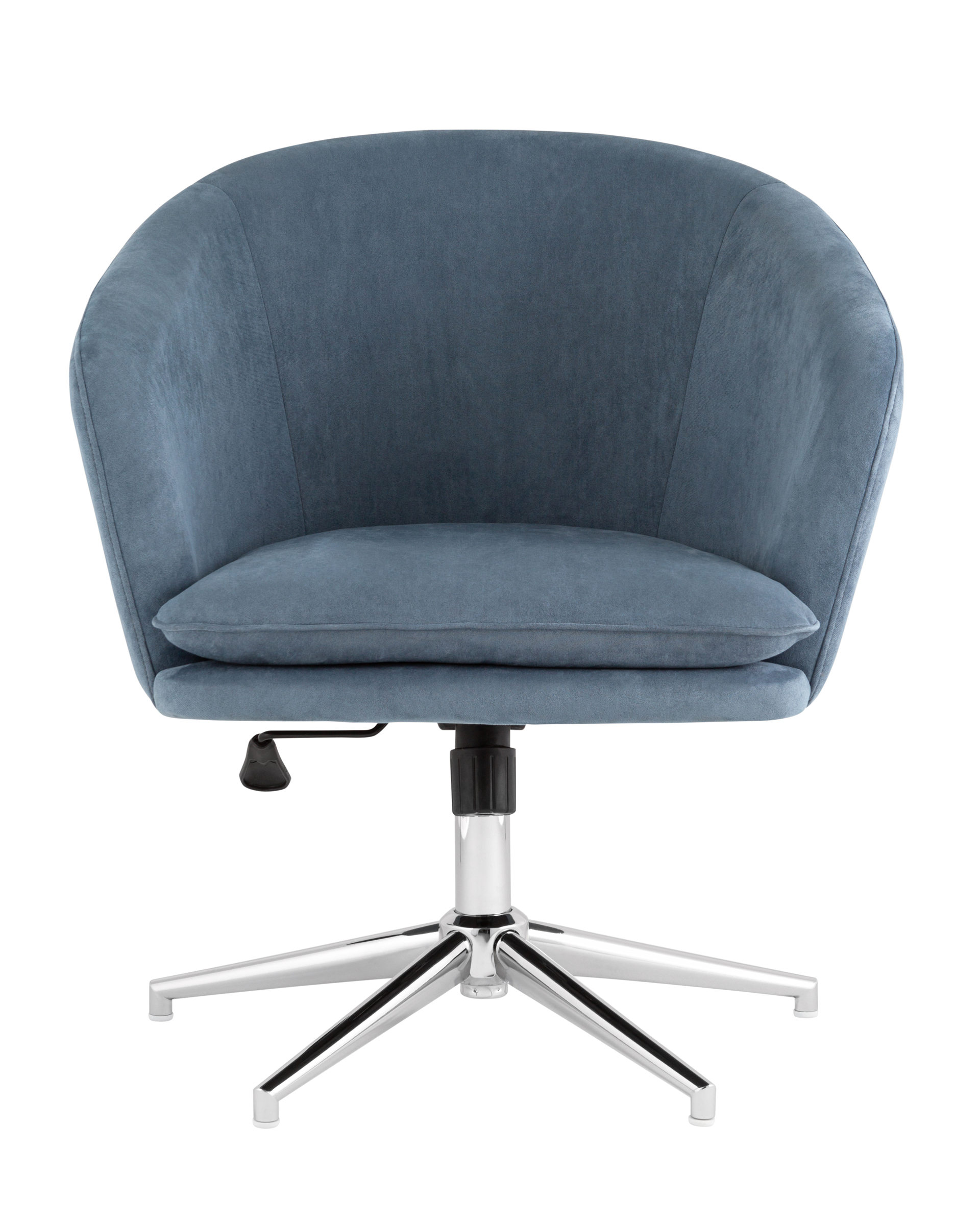 Кресло Харис регулируемое замша синий NC Stool Group