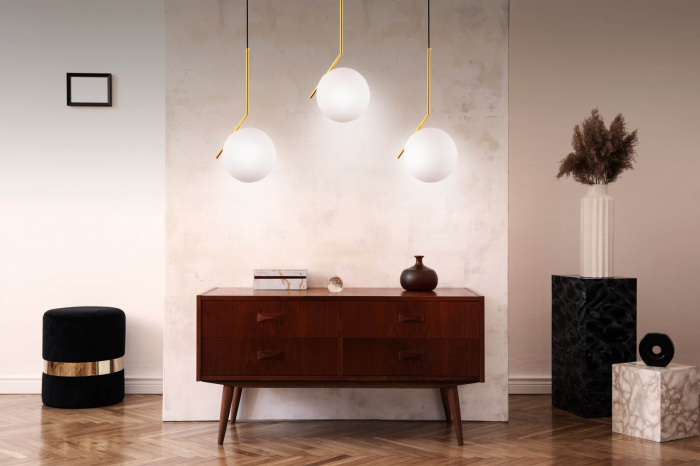 Подвесной светильник Lumina Deco LDP 1215-200 WT+GD