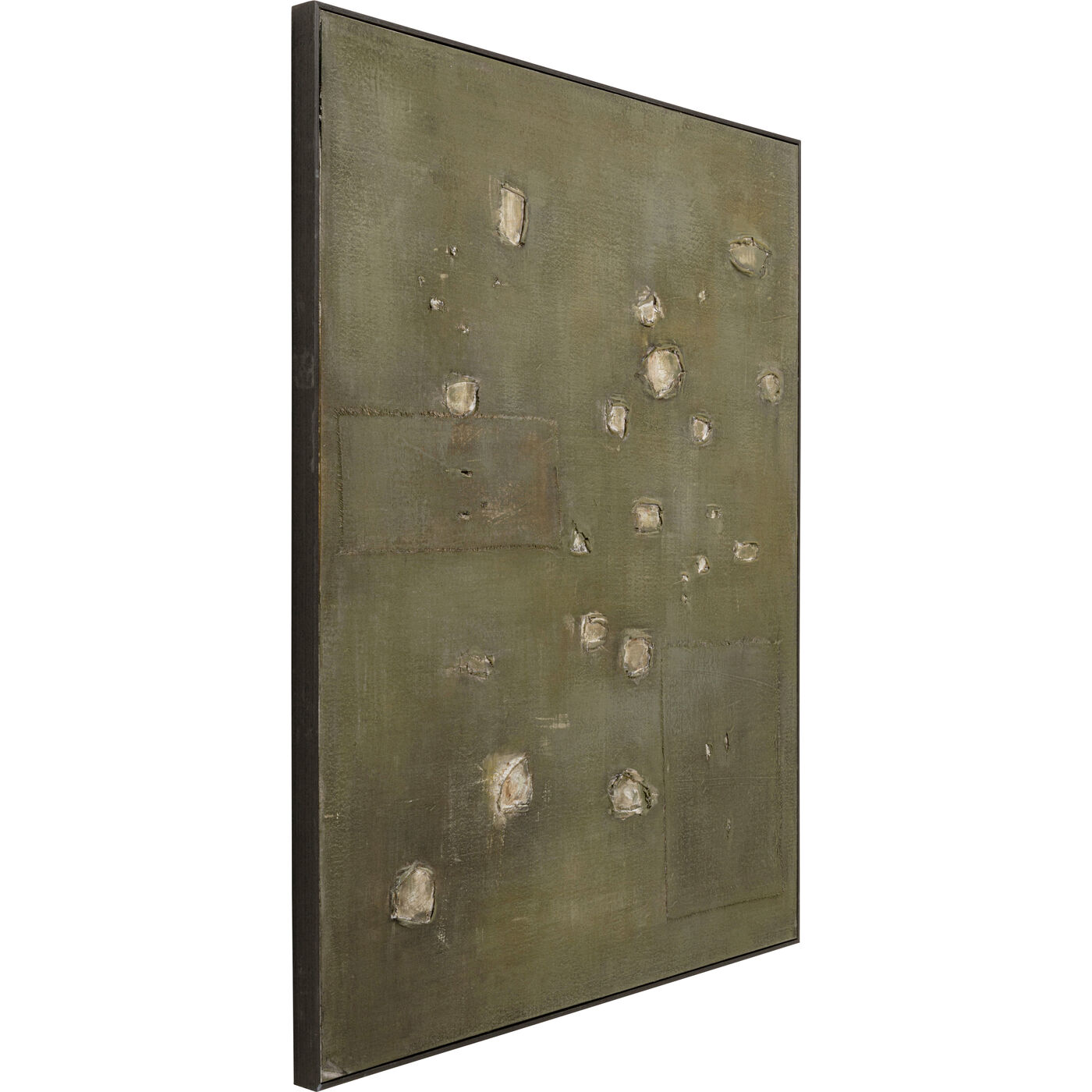 Картина на холсте Moody Green 150x120cm KARE 57542