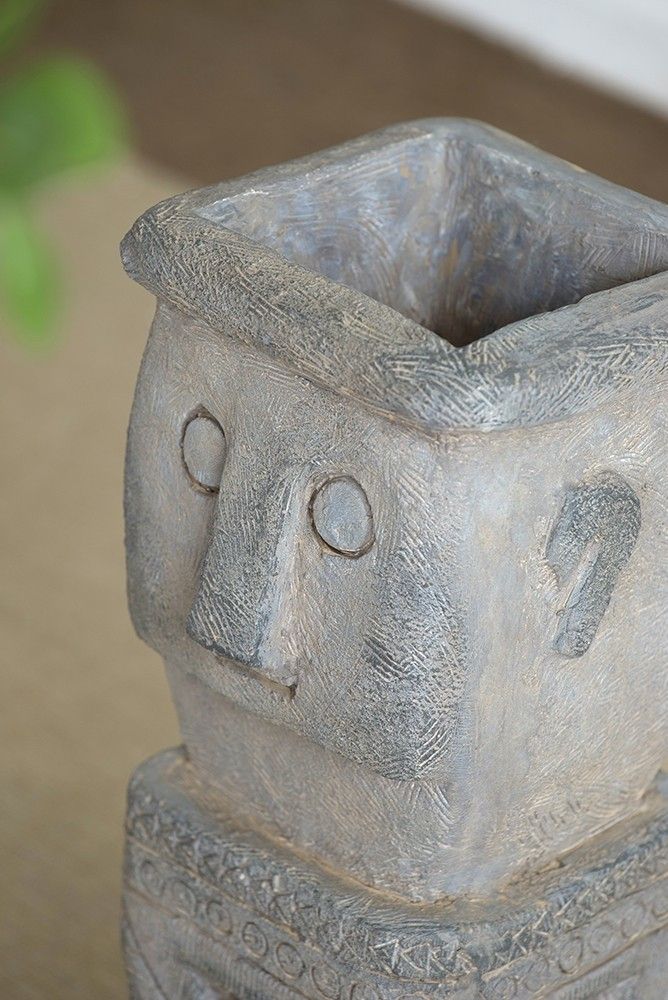 Кашпо на пьедестале Glasar D77586-DS