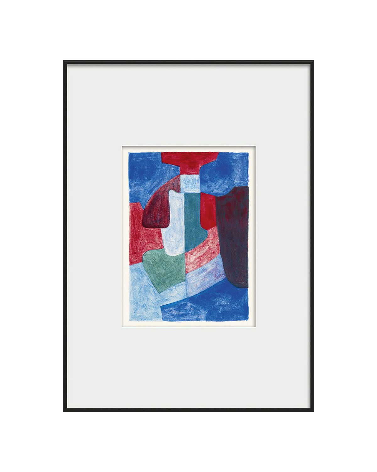 Интерьерное жикле Bleue, verte et rouge Louvre Home PP230352