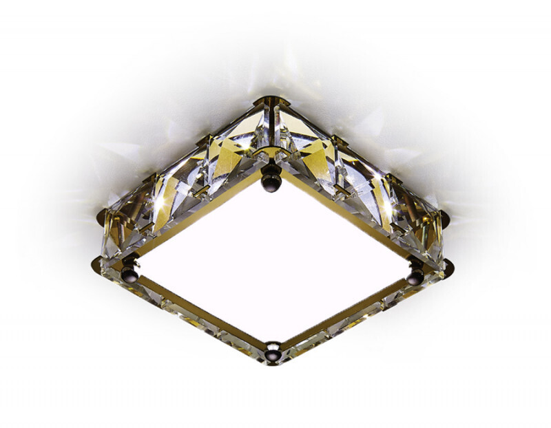 Встраиваемый светильник Ambrella S50 G/W 4W 4200K LED