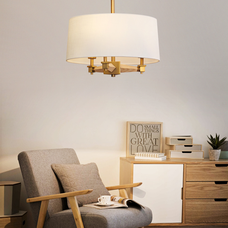 Люстра на штанге Jorgenson Beige by ImperiumLoft