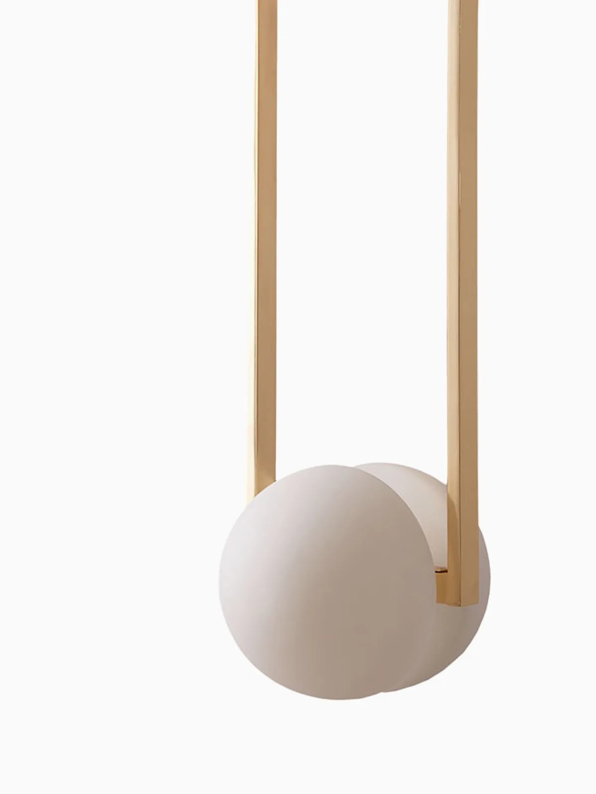 Золотой подвесной светильник Уэлс Louvre Home LHLPN400324SWL