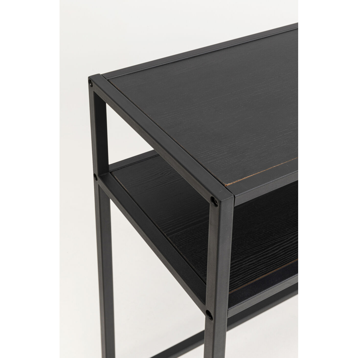 Консоль Loftie Black 80x80cm KARE 70694