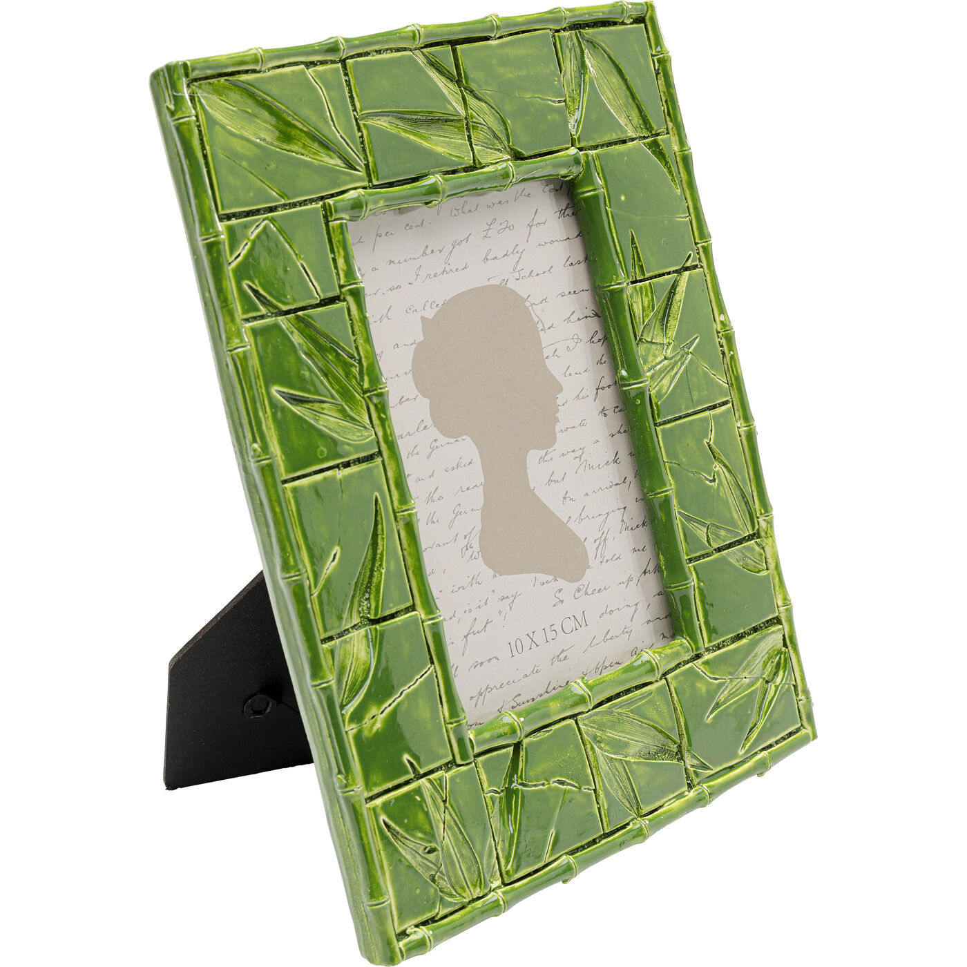 Фоторамка Leaf Green 10x15cm KARE 57395