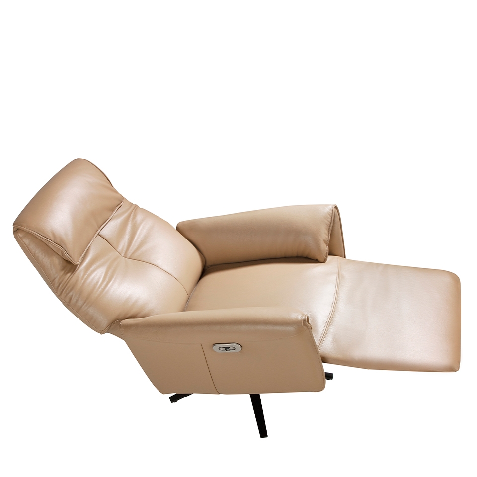 Вращающееся кресло Double Relax/ 5086 с кожаной обивкой Angel Cerda