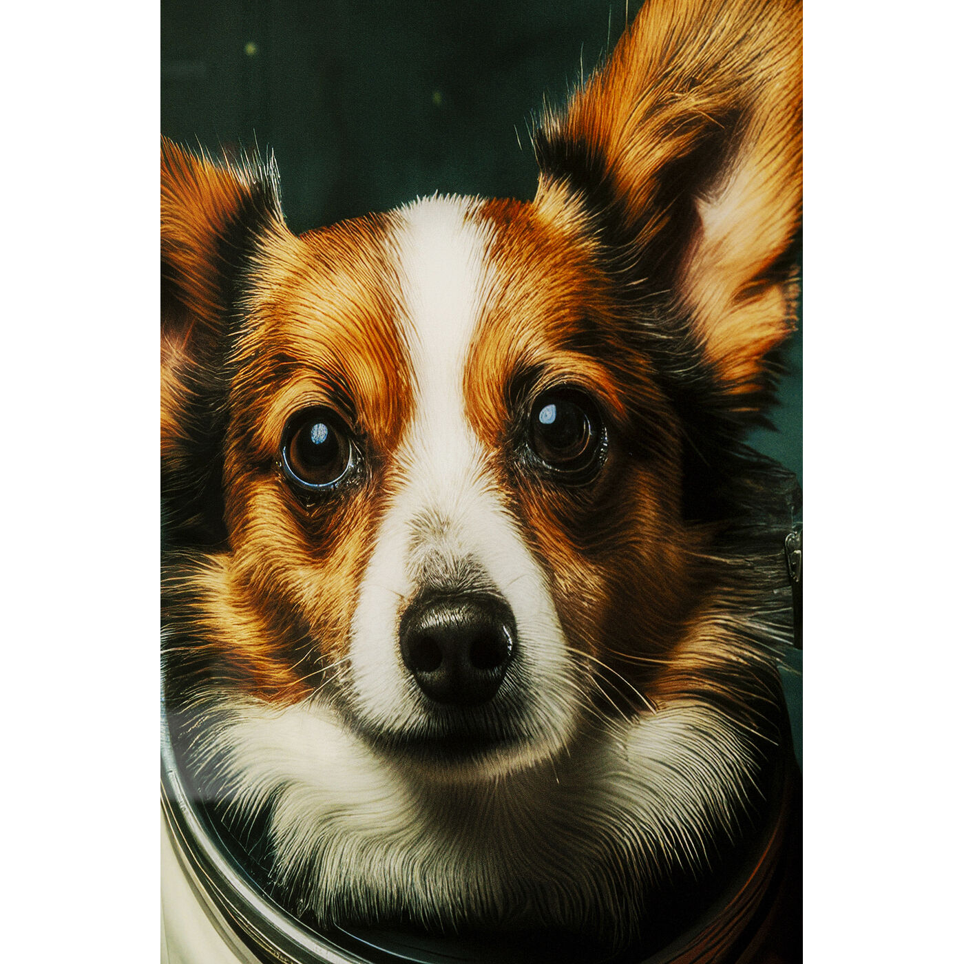 Картина стеклянная Astronauts Dogs 80x60 см KARE 56276