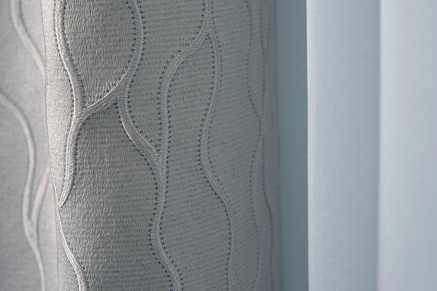 Портьера Mesh голубой 275*260 Garda Decor 121GD-00025