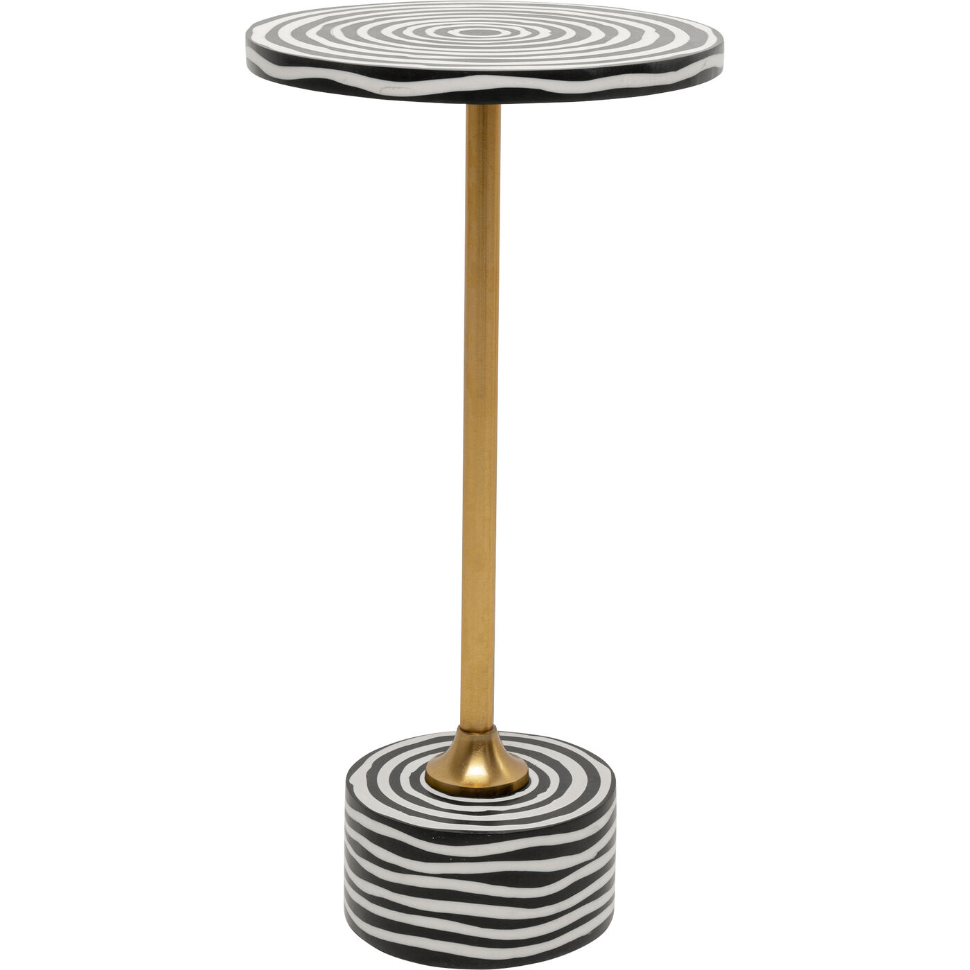 Приставной стол Domero Swirl Ø25cm KARE 70327
