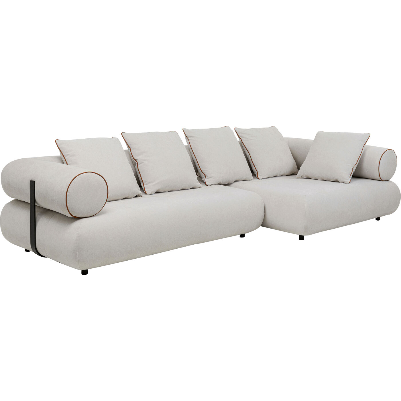 Диван правосторонний угловой Splendido Creme Right 327cm KARE 88024