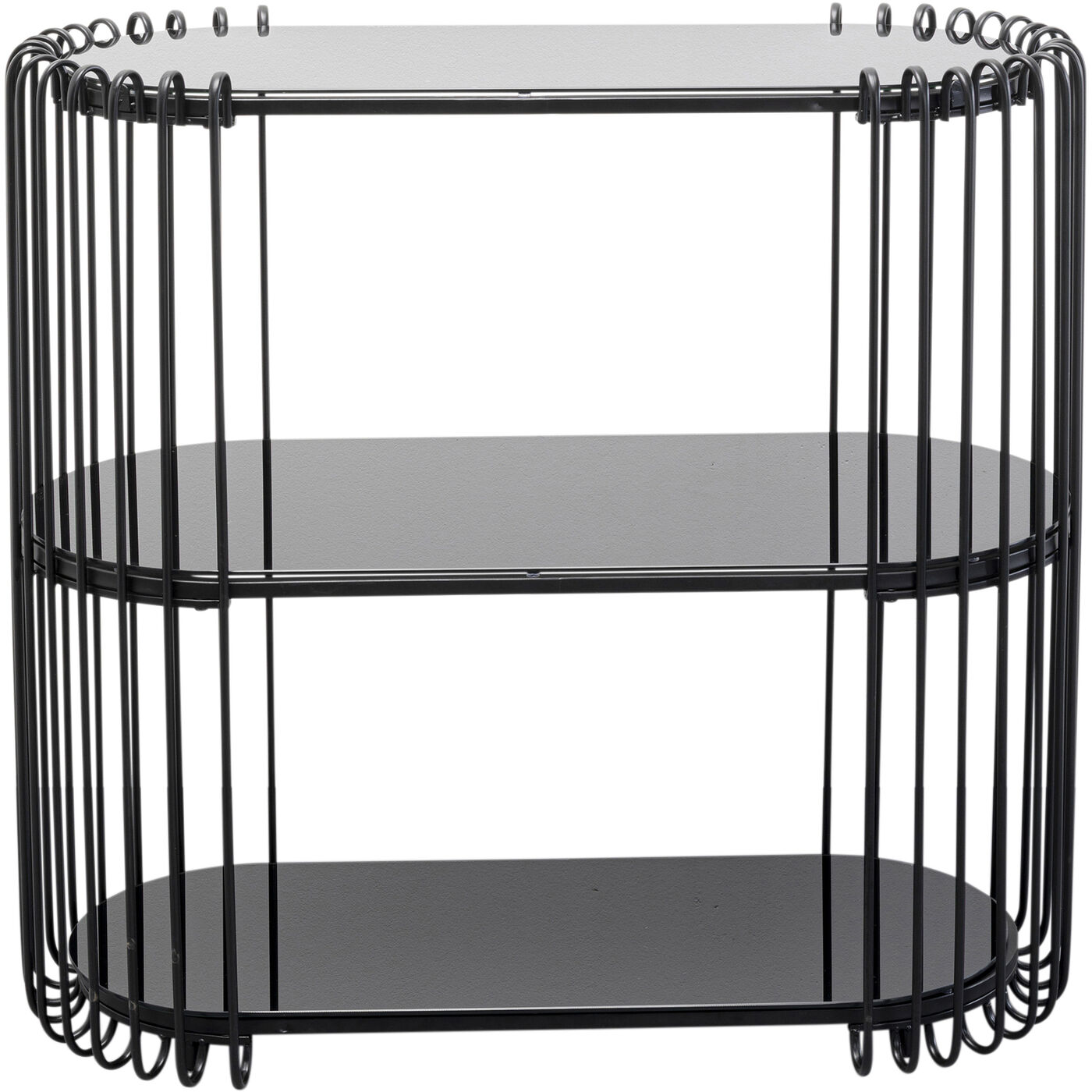 Консоль Wire Black 81x78 см KARE 87649