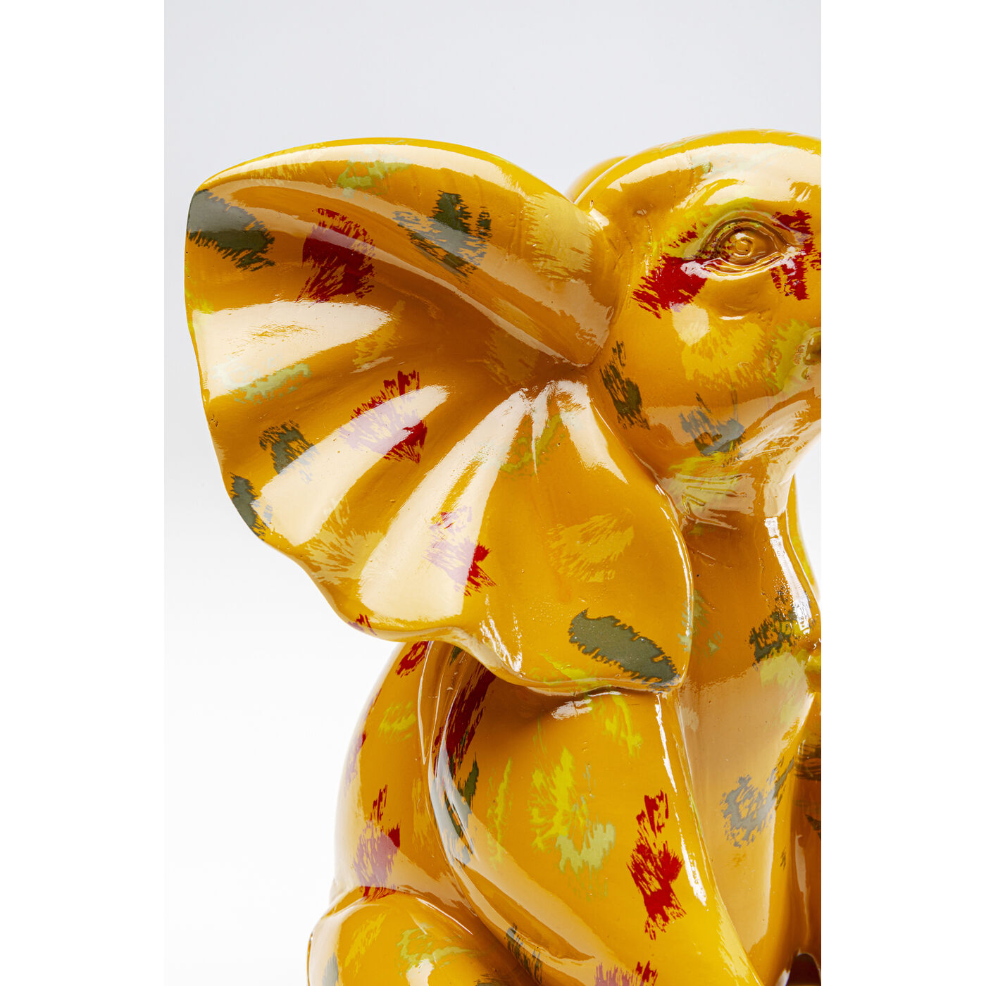 Фигура декоративная Elephant Dots Yellow 18 см KARE 56173