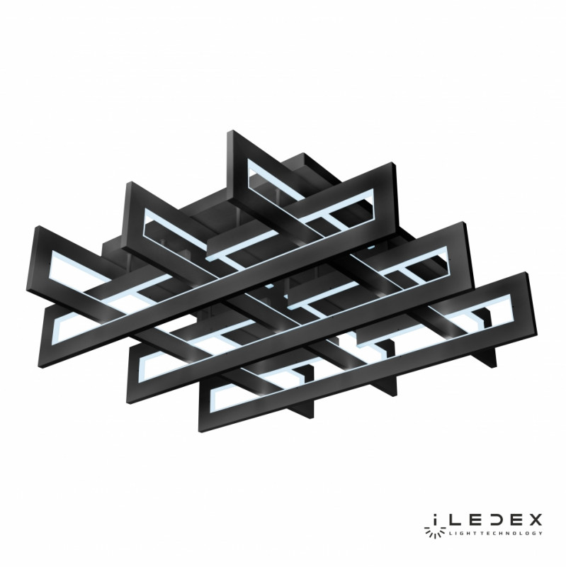 Накладной светильник iLedex 9082-800*800-X 192W BK