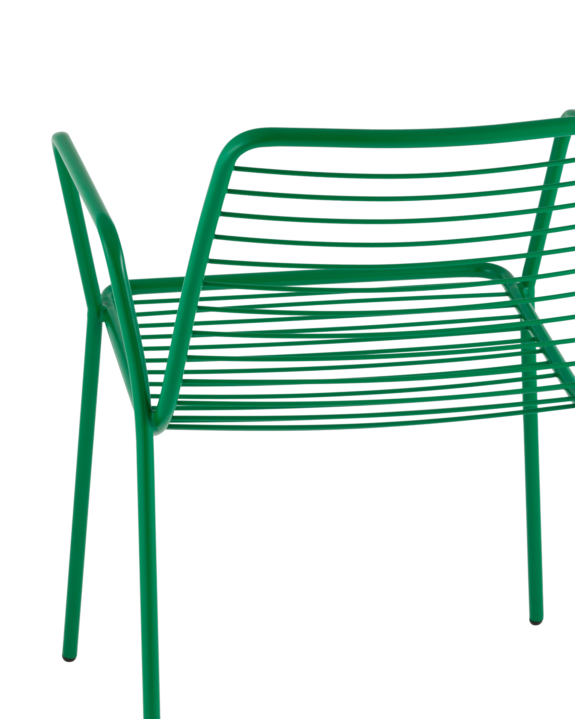 Стул с подлокотниками Дели металл зеленый Stool Group