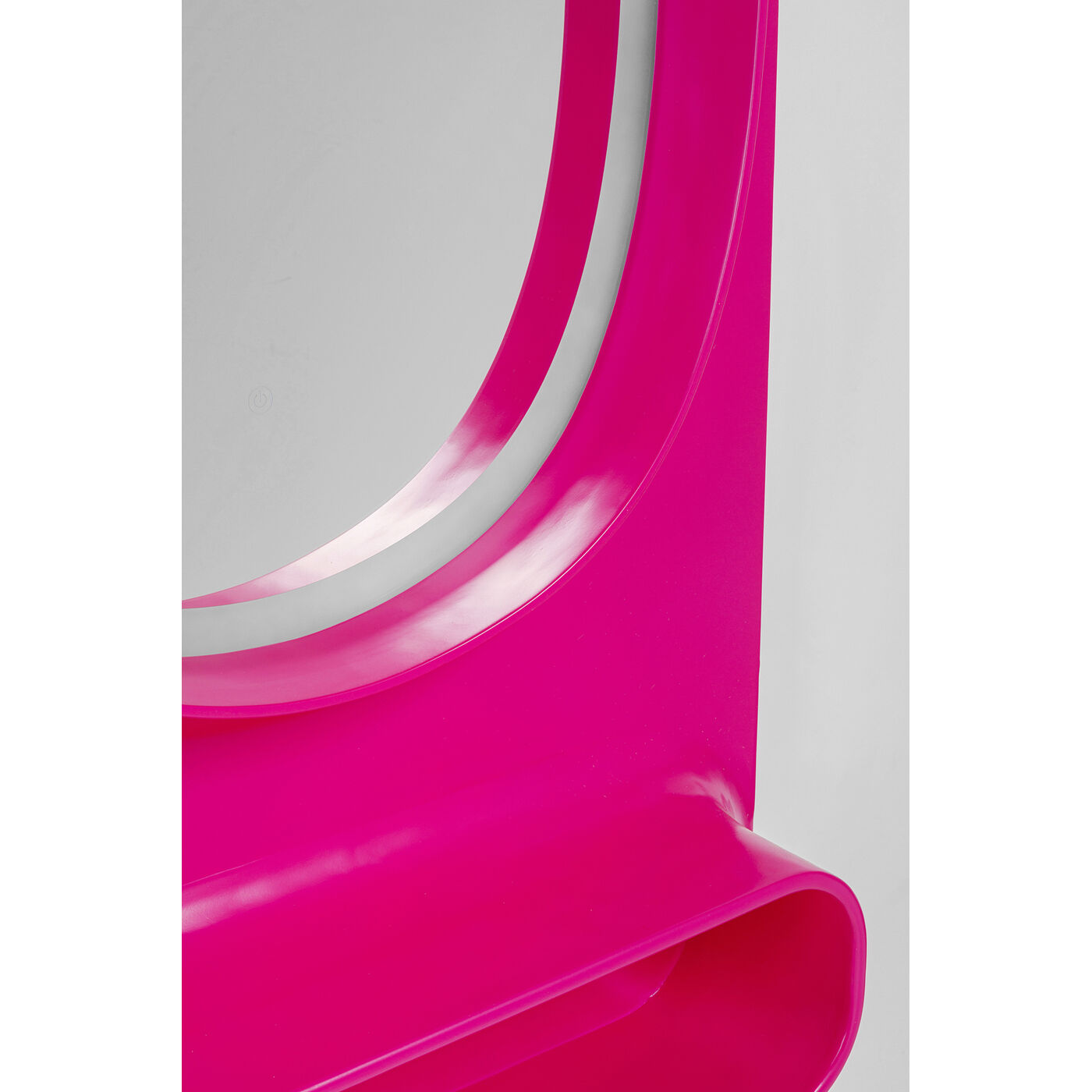 Зеркало настенное  KARE x Karim Rashid Aero LED Pink 80x141cm KARE 70843
