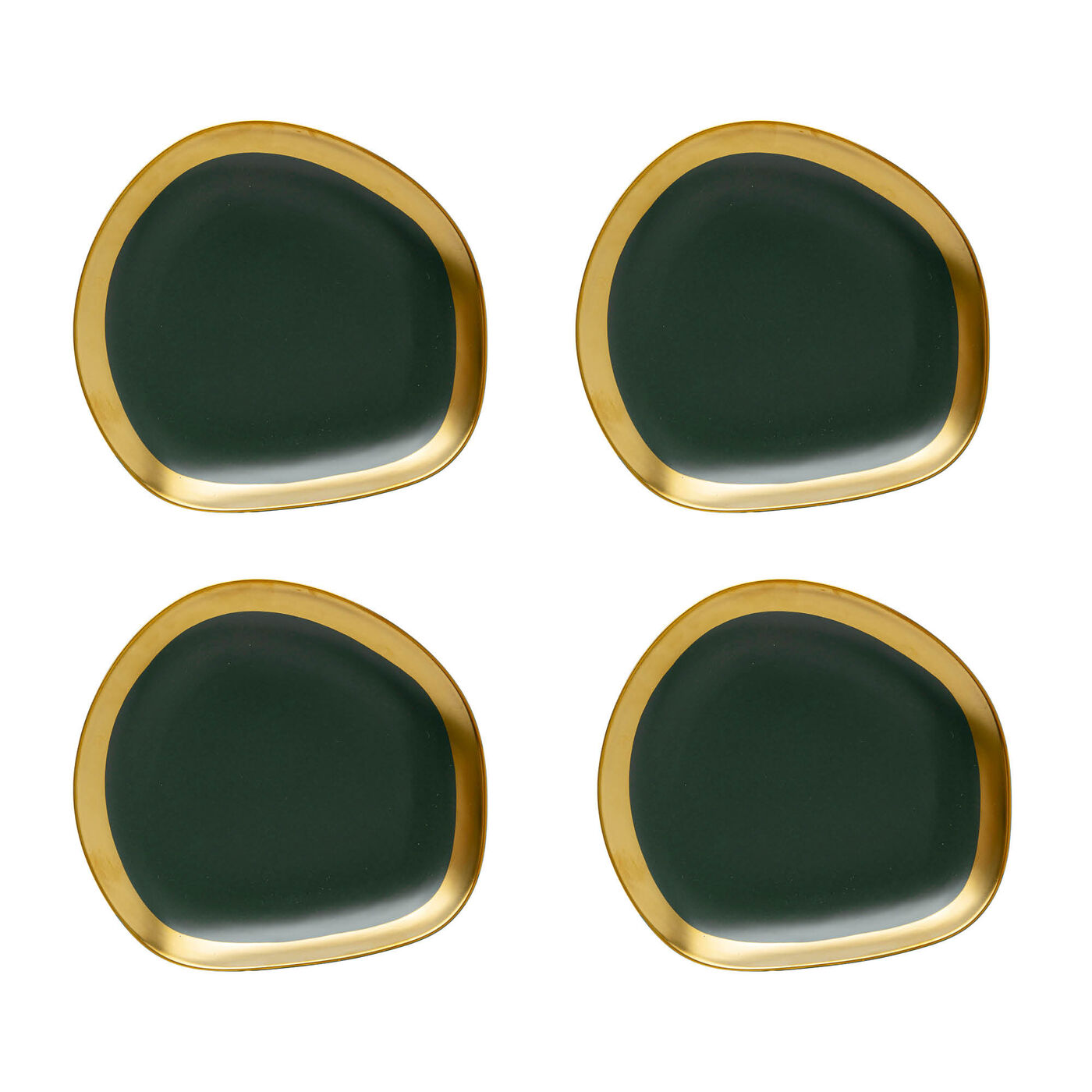 Тарелка Vibrations Ø21cm (4/part) KARE 41705