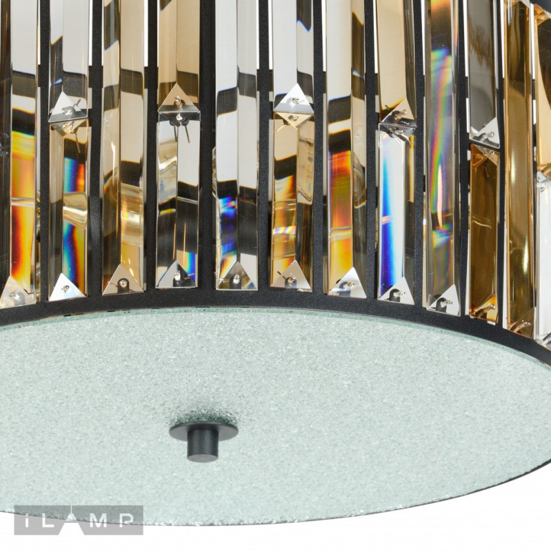 Подвесная люстра iLamp 10390-5P BK