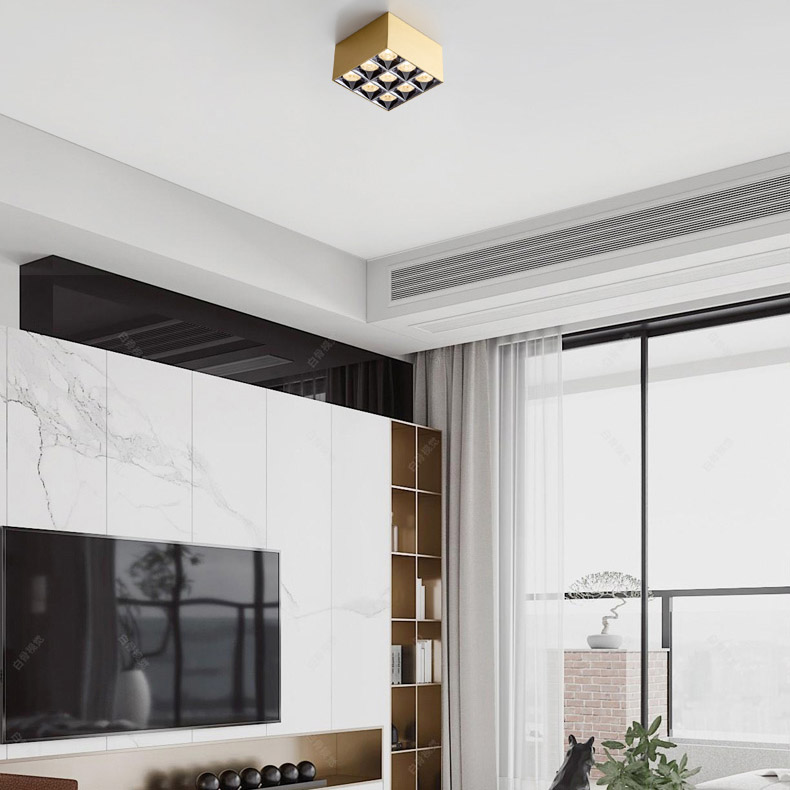 Точечный светильник CUP L12 Brass 6000К by ImperiumLoft