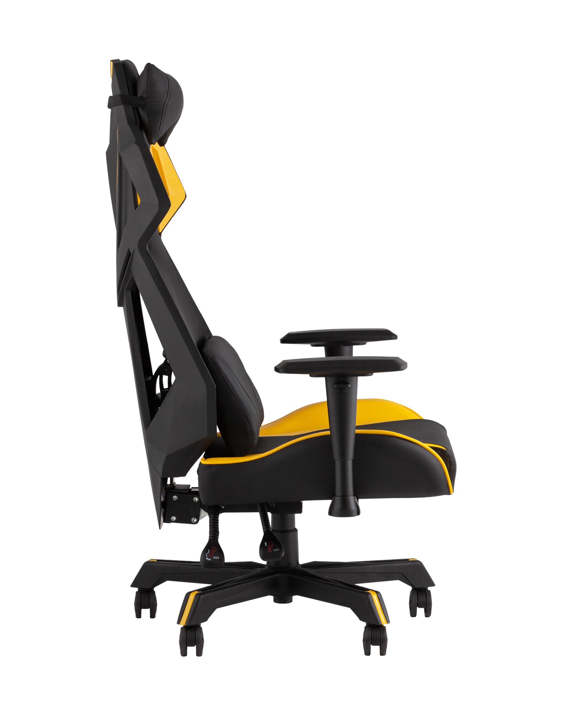 Кресло спортивное TopChairs Рэтчэт желтый Stool Group