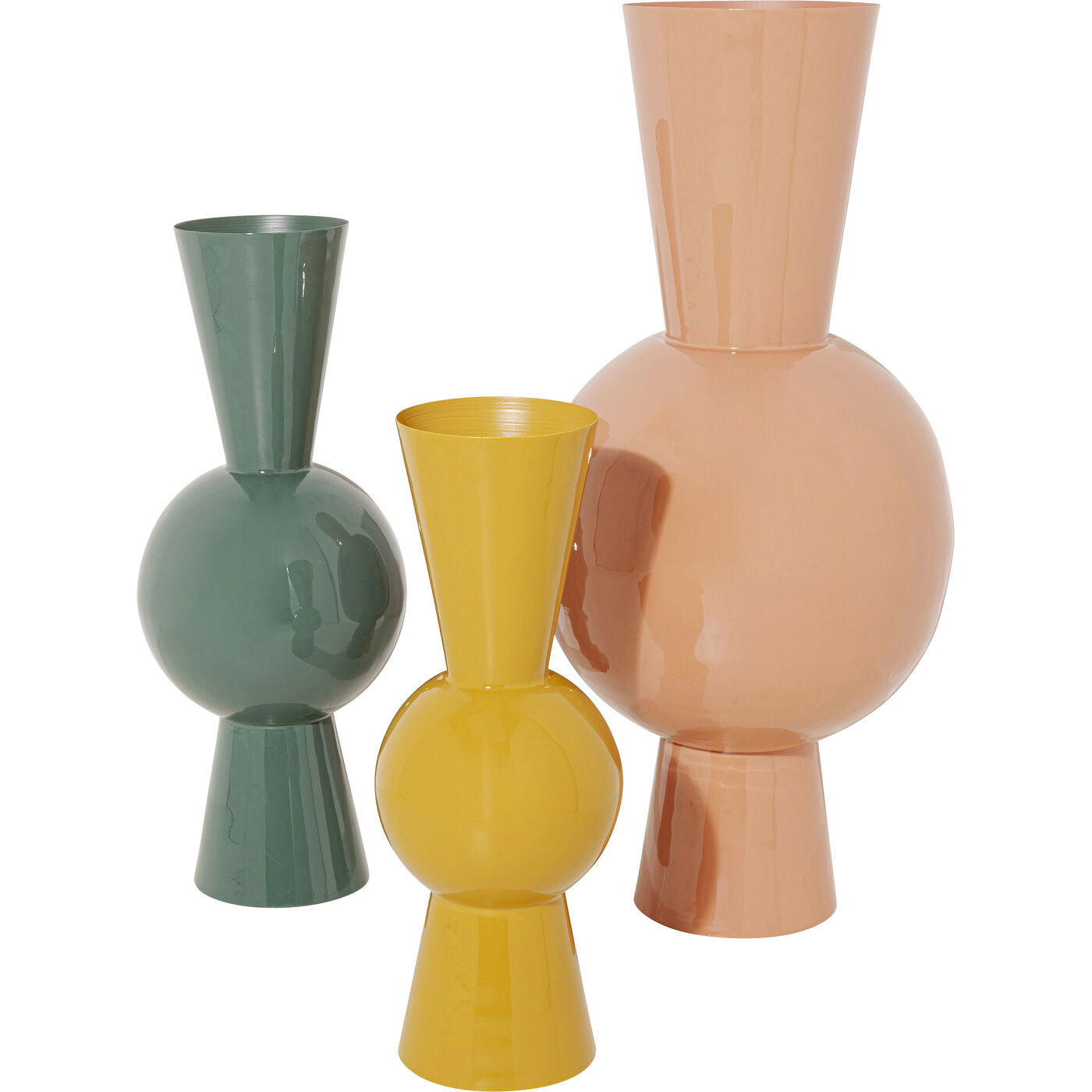 Ваза Blow Yellow 53cm KARE 57115