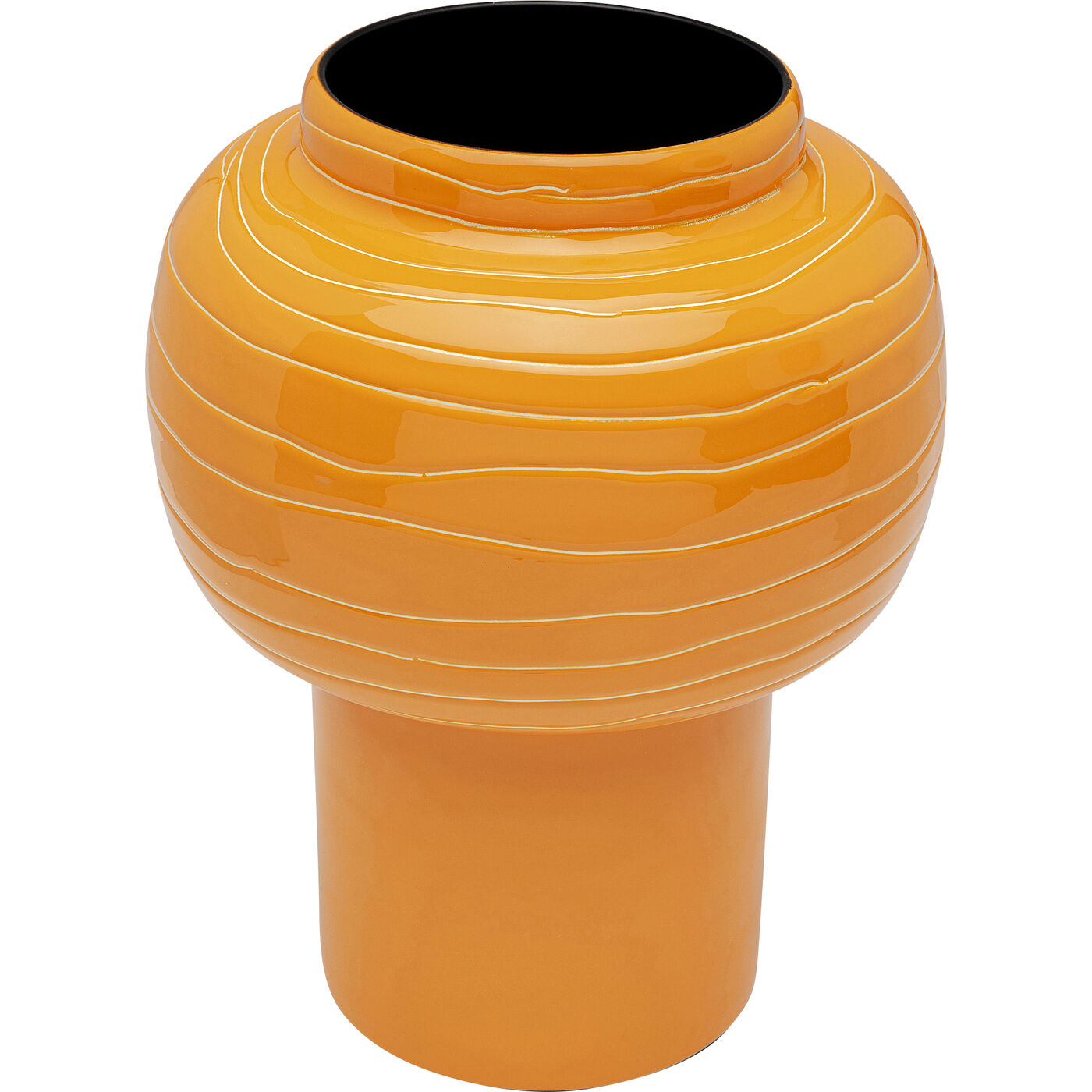 Ваза Mamba Orange 26cm KARE 57149