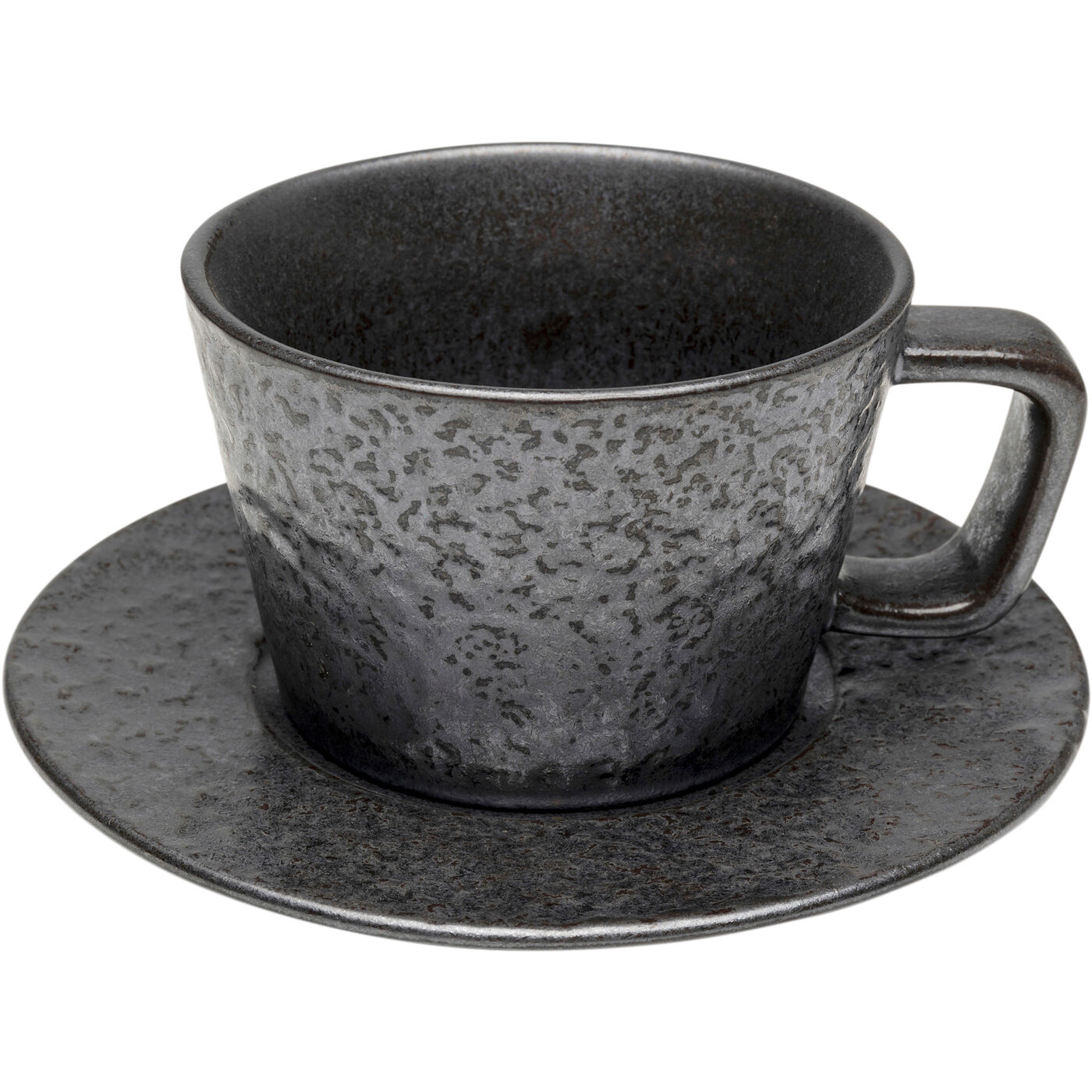 Кофейная чашка Cosmos Black (2 предмета) KARE 56144