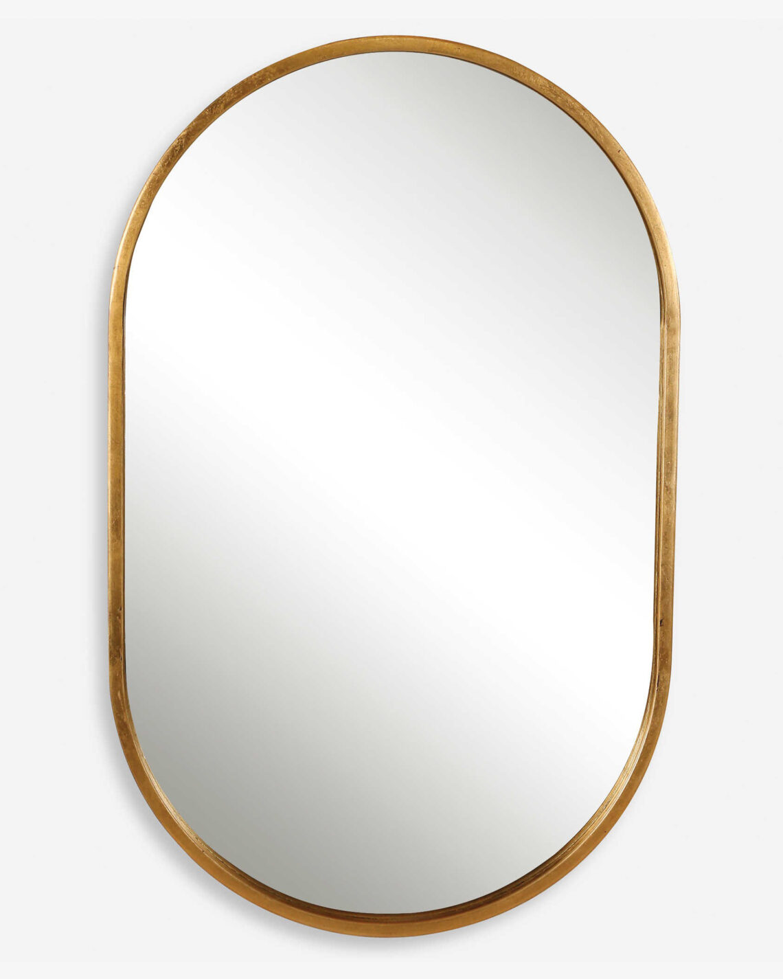 Золотое настенное зеркало Хоггарт Louvre Home LHDWM010124RJ