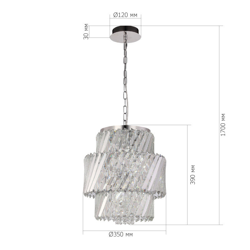 Подвесная люстра ST-Luce SL6138.303.04