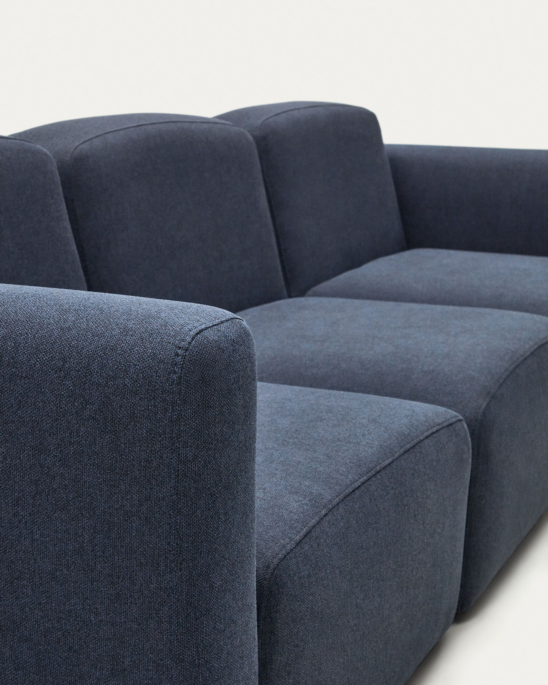Neom Трехместный модульный диван синего цвета 263 см La Forma (ex Julia Grup)
