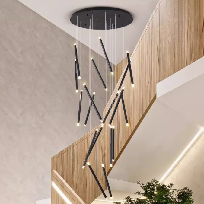 Люстра Dutti D0068 LED Chandelier Modern 28 Rose Gold by ImperiumLoft