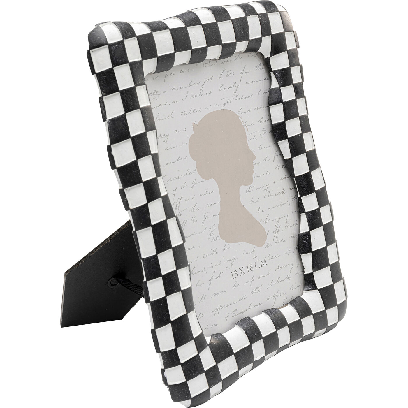 Фоторамка  Checker Black 13x18cm KARE 57388