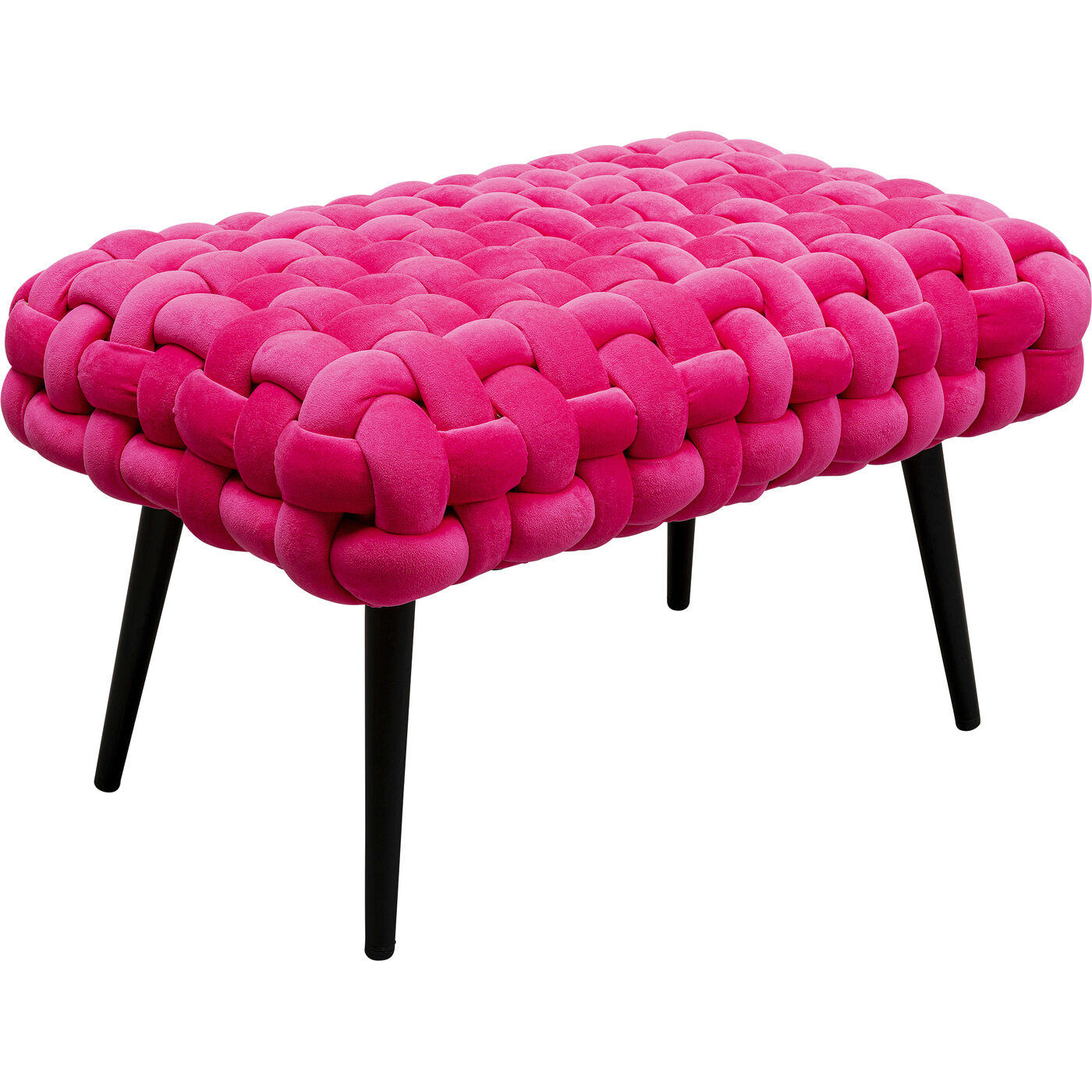 Скамья Weave Pink 66cm KARE 87996